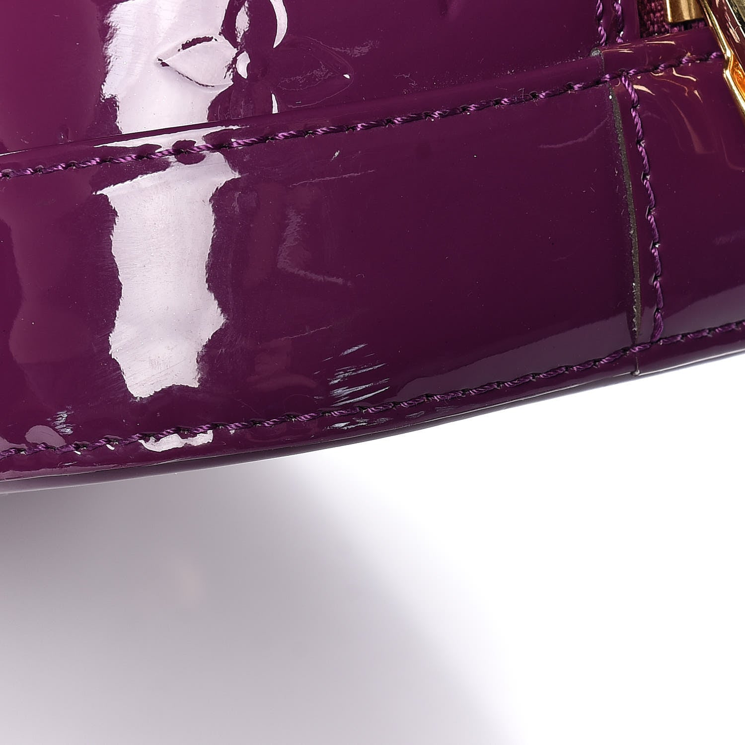 Louis Vuitton Vernis Alma MM Amethyste 13 of 14