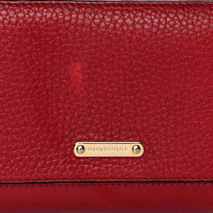 Burberry Calfskin Ziggy Zip Around Wallet Red 7 of 11