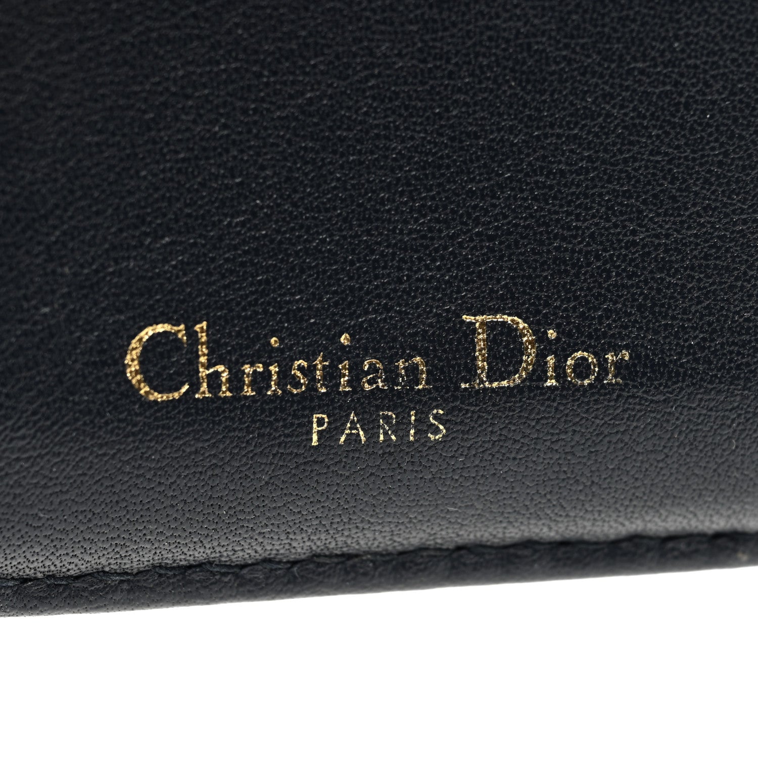 Christian Dior Oblique Saddle Lotus Wallet Blue 6 of 7