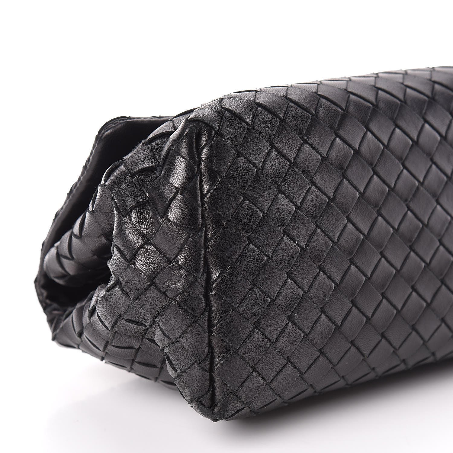 Bottega Veneta Nappa Intrecciato Cosmetic Case Black 6 of 9