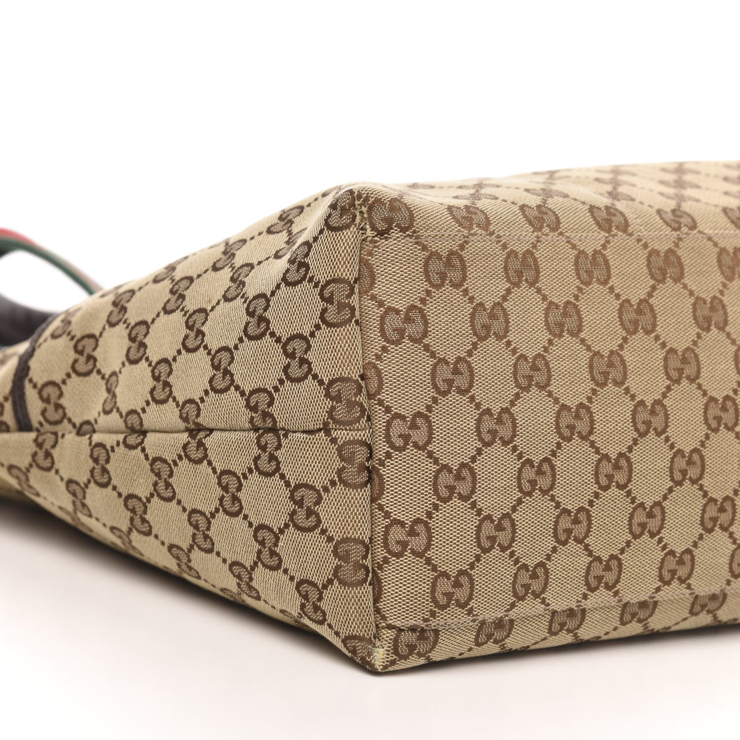 Gucci Monogram Web Large Diaper Tote Brown 8 of 12