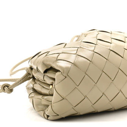 Bottega Veneta Patent Intrecciato The Mini Pouch Travertine 9 of 10