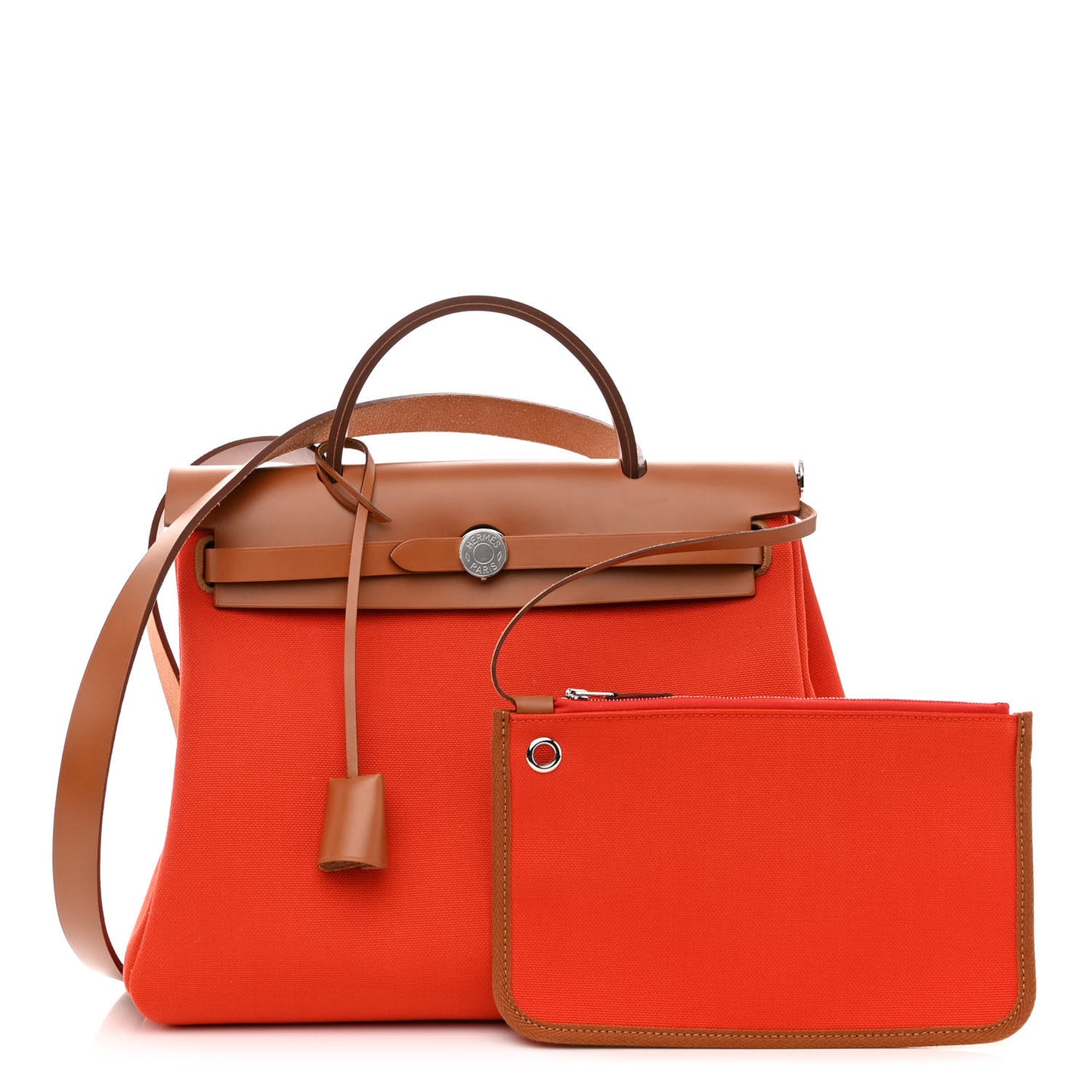 Vache Hunter Toile Herbag Zip Retourne 31 PM Orange Mecano Fauve