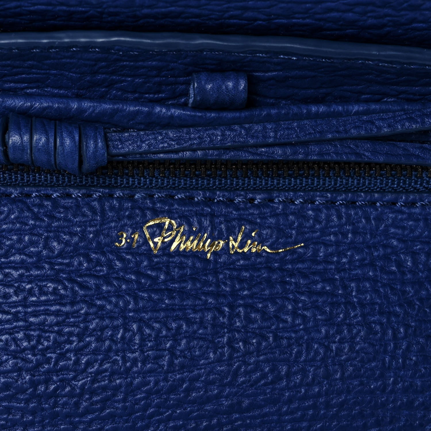 3.1 Phillip Lim Textured Calfskin Mini Pashli Satchel Cobalt 6 of 10