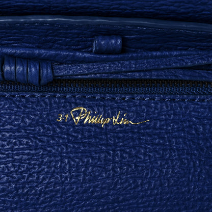 3.1 Phillip Lim Textured Calfskin Mini Pashli Satchel Cobalt 6 of 10