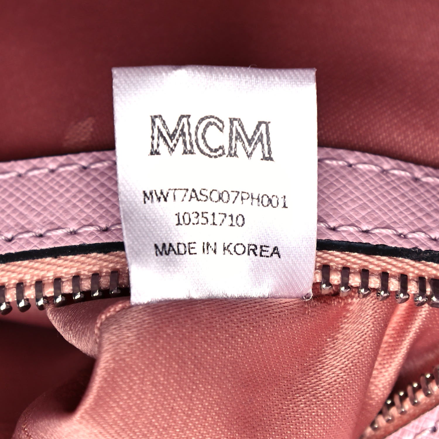 MCM Saffiano Nuovo Tote Chalk Pink 5 of 11
