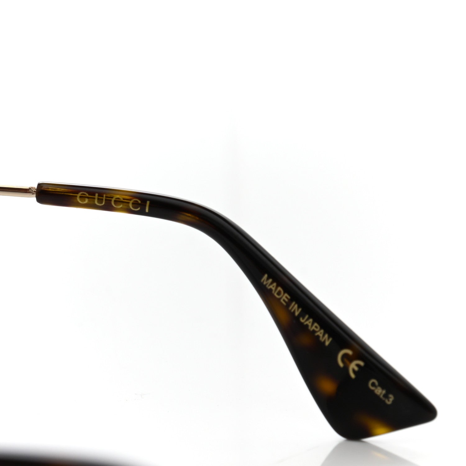 Gucci Acetate Oversize Square Frame GG0106S Sunglasses Black 6 of 8