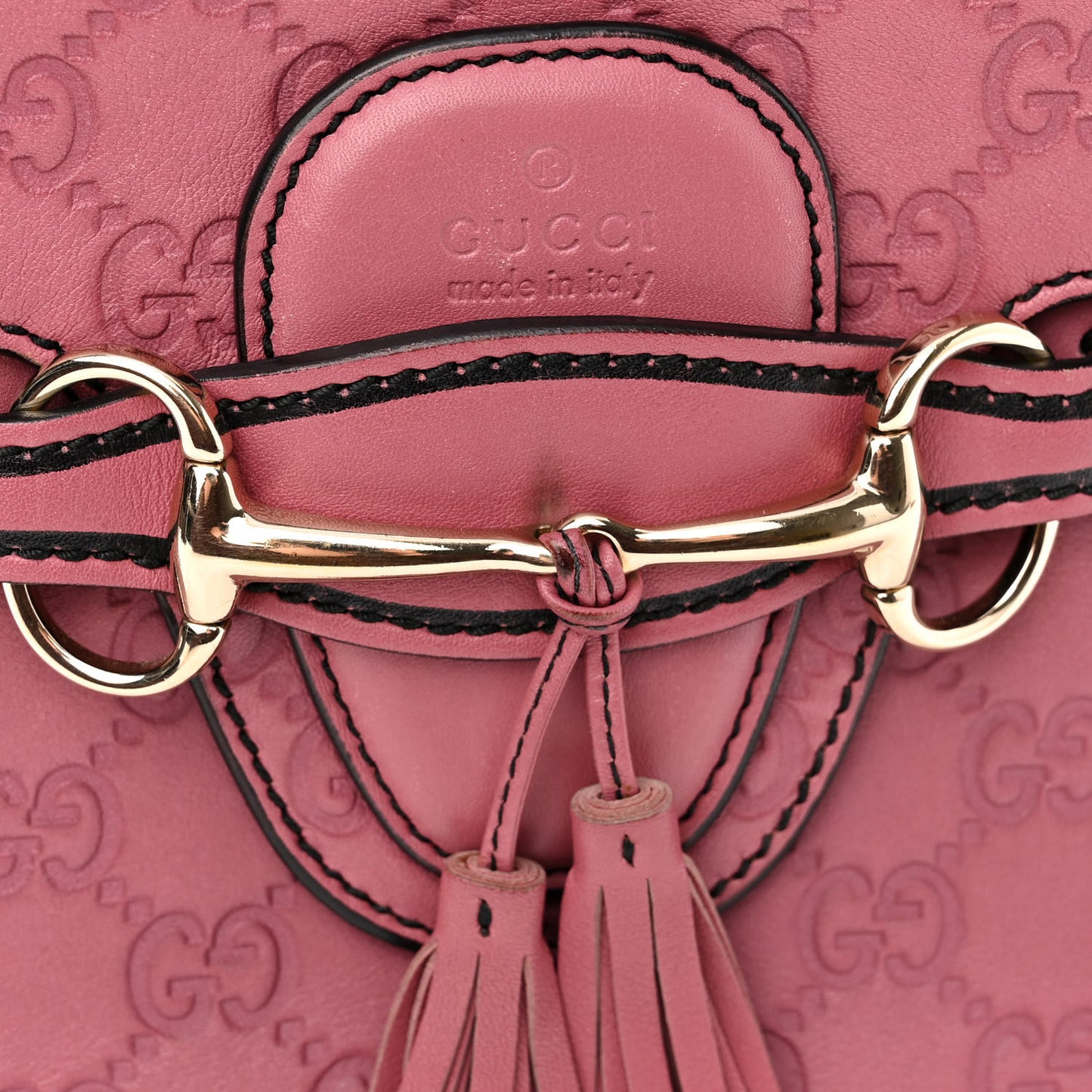 Guccissima Medium Emily Chain Shoulder Bag Peonia Flower