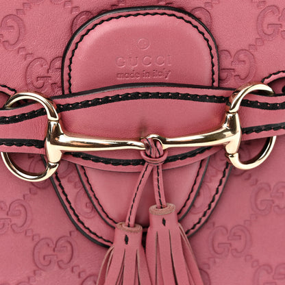 Gucci Guccissima Medium Emily Chain Shoulder Bag Peonia Flower 10 of 11