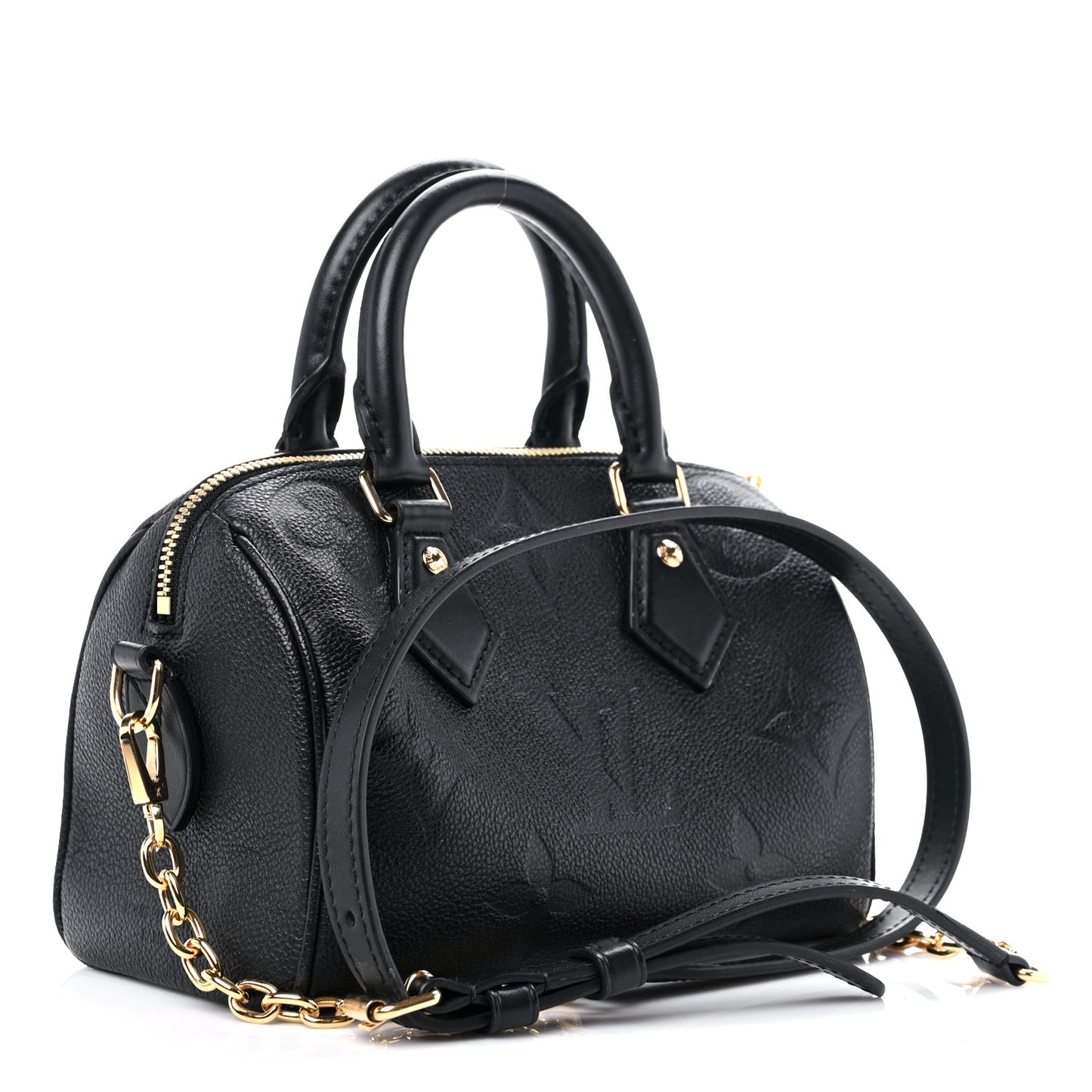 Empreinte Monogram Giant Speedy Bandouliere 20 Black
