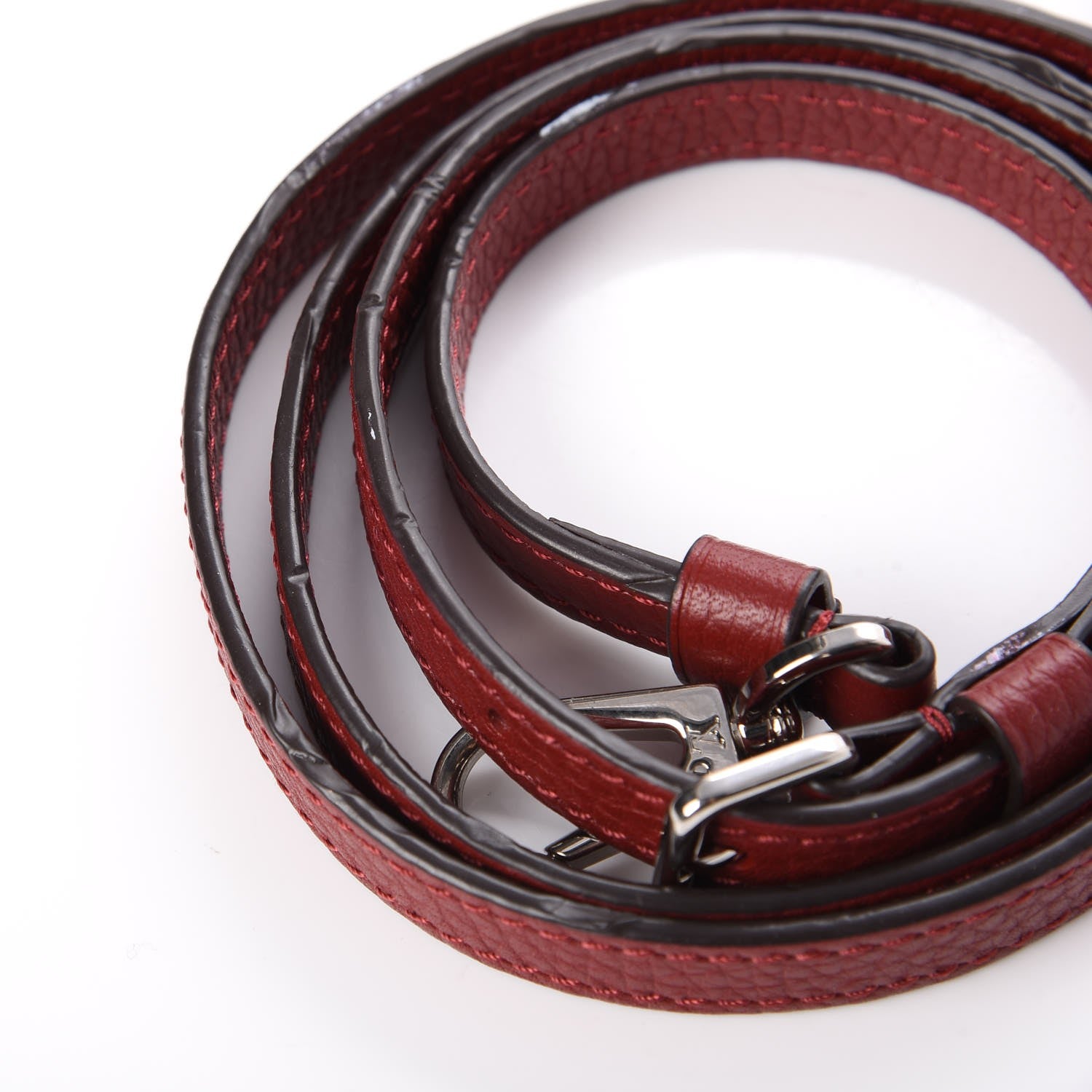 Louis Vuitton Veau Cachemire 12mm Adjustable Strap Griotte 9 of 9
