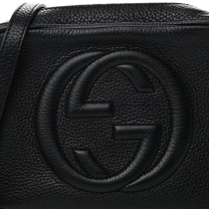 Gucci Pebbled Calfskin Small Soho Disco Bag Black 10 of 10