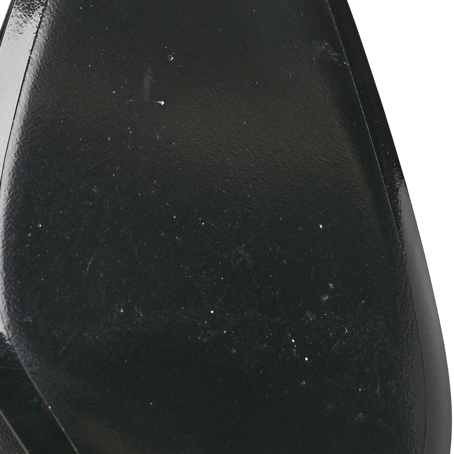 Chanel Lambskin Patent Quilted CC Cap Toe Pumps 38 Black 10 of 11