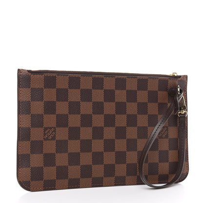 Louis Vuitton Damier Ebene Neverfull MM GM Pochette 2 of 6