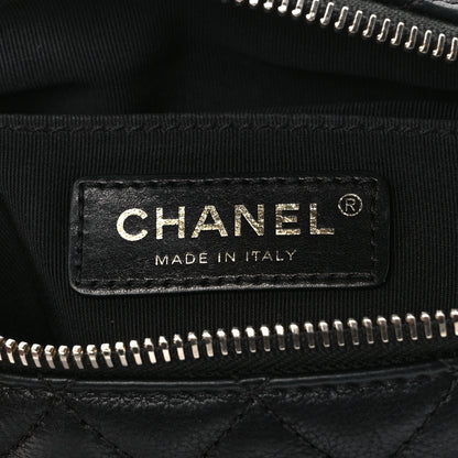 Chanel Calfskin Quilted Banane Waist Bag Fanny Pack Black 6 of 11