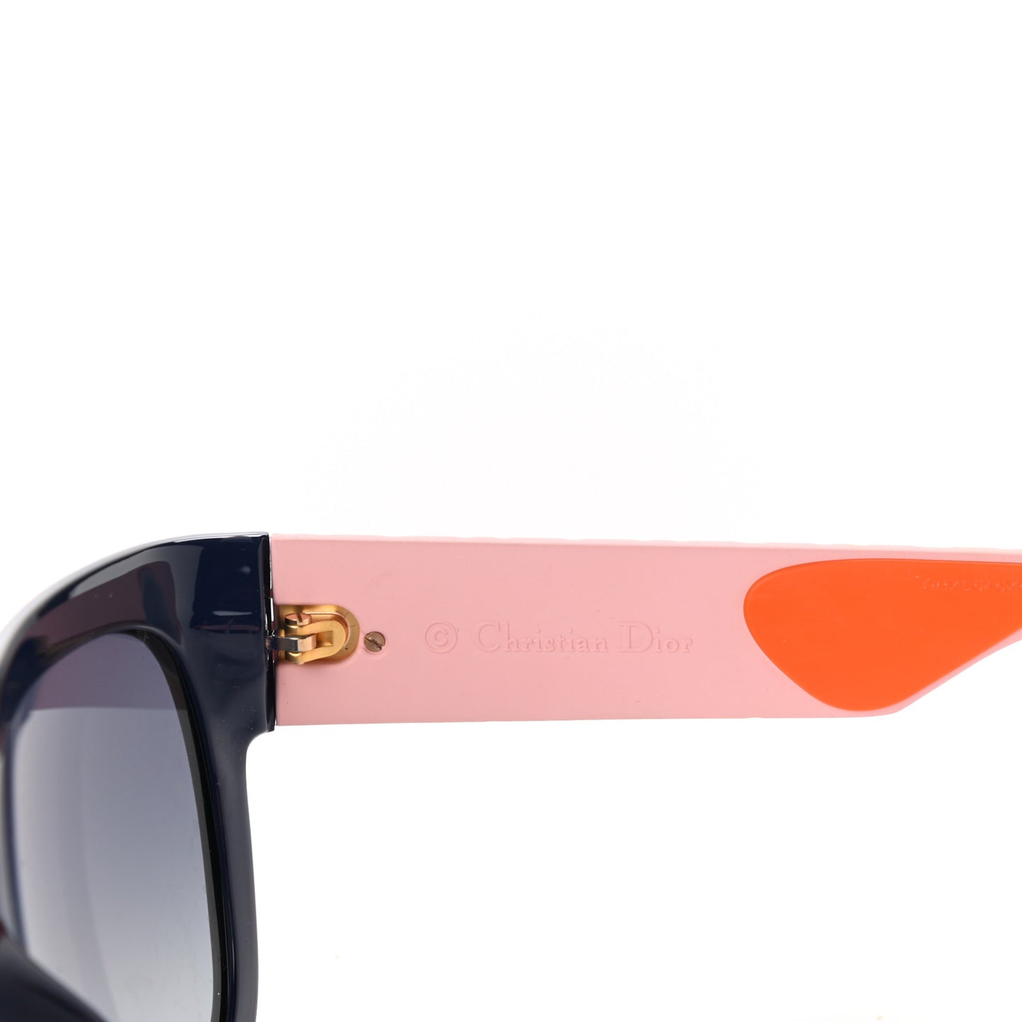 Resin Cannage Dior Lady 1 NF Sunglasses Pink Blue