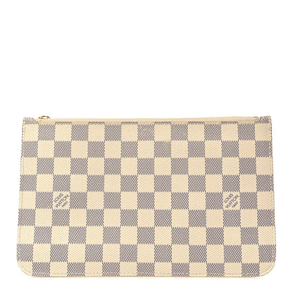 Louis Vuitton Damier Azur Neverfull MM GM Pochette 1 of 6