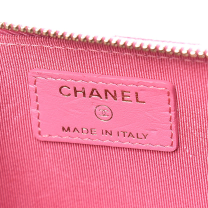 Chanel Caviar Quilted Key Holder Case Pink 6 of 8