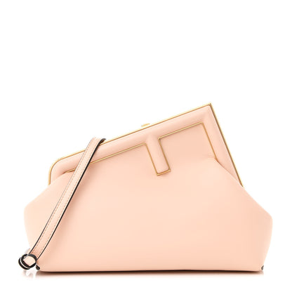 Fendi Shiny Nappa Small Fendi First Light Rose 1 of 10