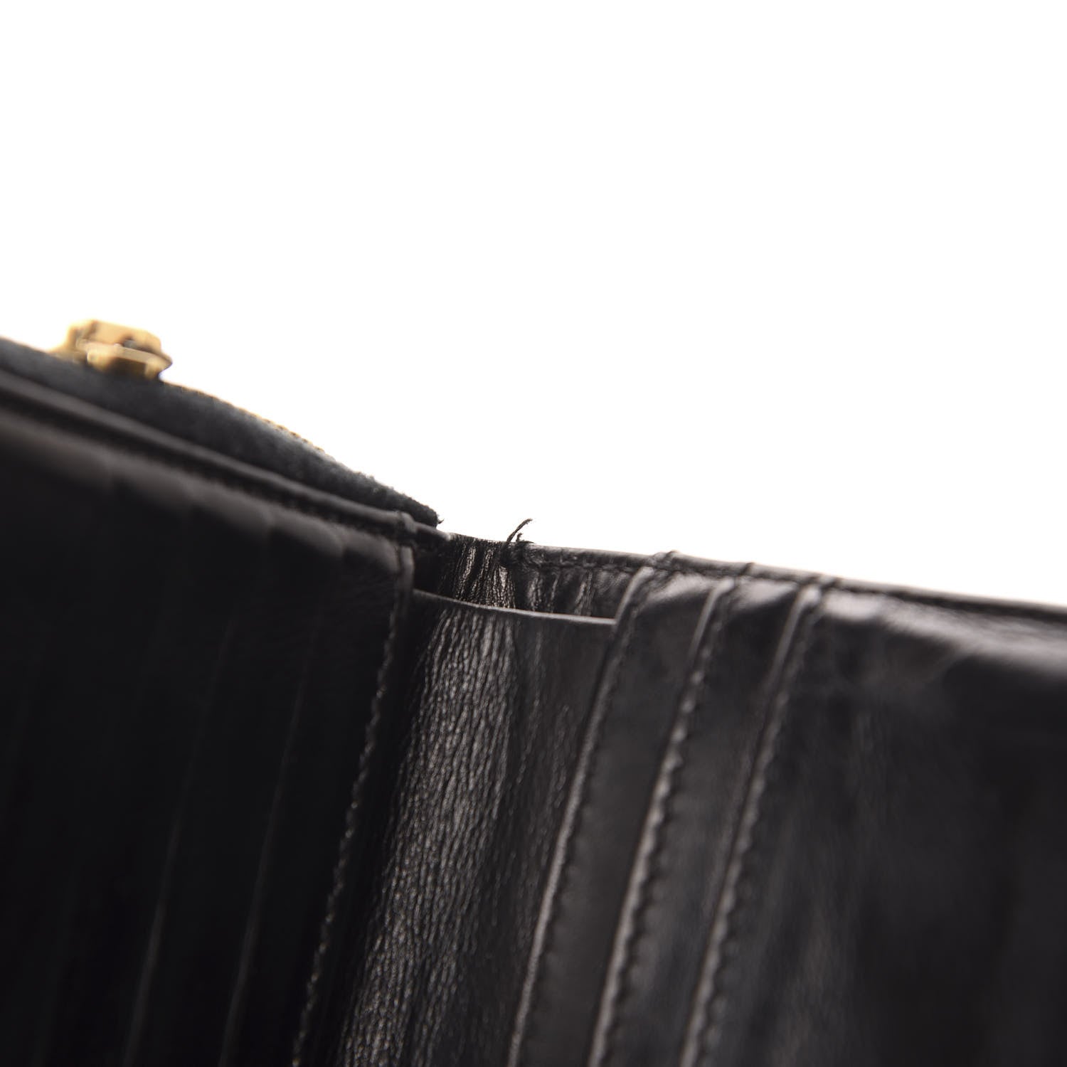 Chanel Caviar Timeless CC Compact French Wallet Black 12 of 14