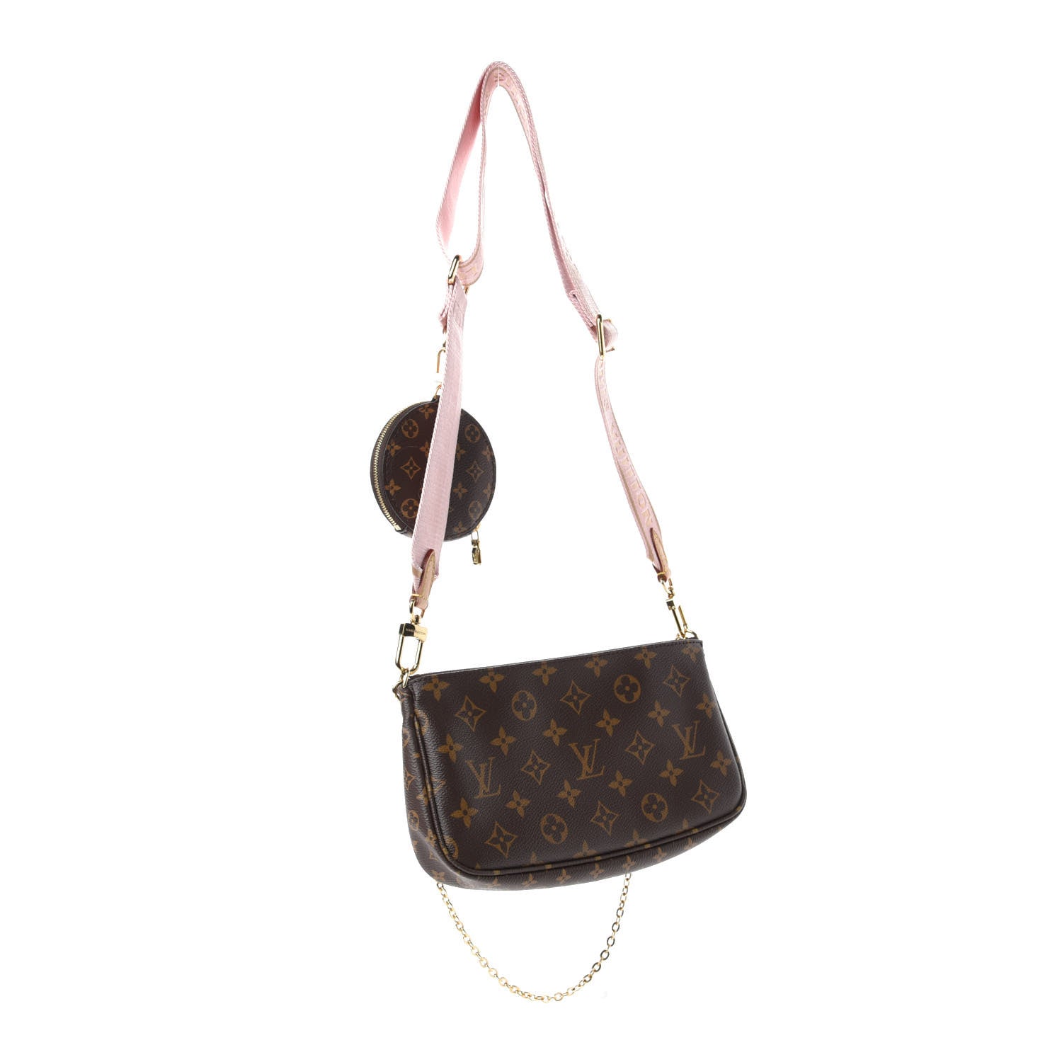 Louis Vuitton Monogram Multi Pochette Accessories Rose Clair 3 of 14