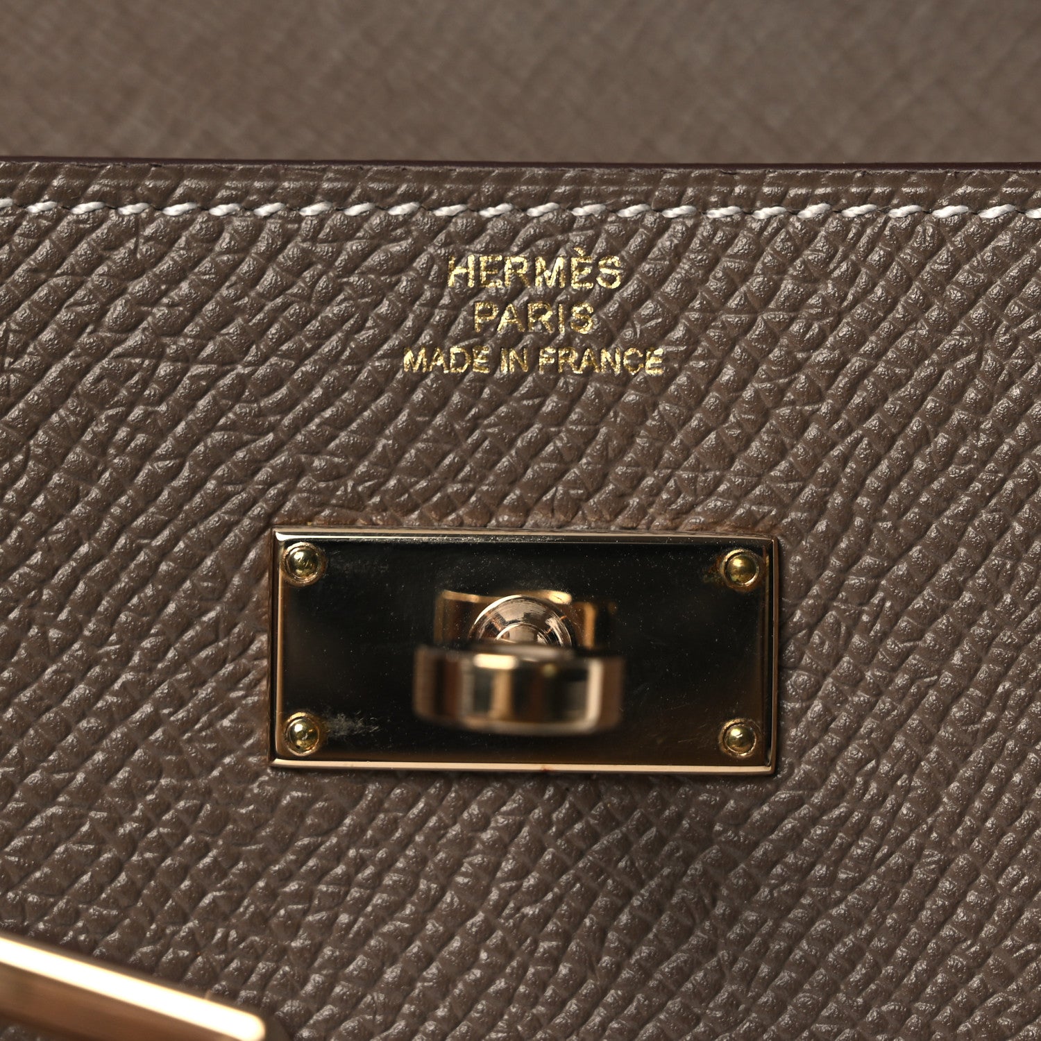 Hermes Epsom Kelly Longue Wallet Etoupe 6 of 10