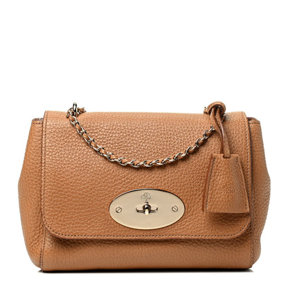 Mulberry Small Classic Grain Calfskin Small Lily Flap Camel 1 of 4