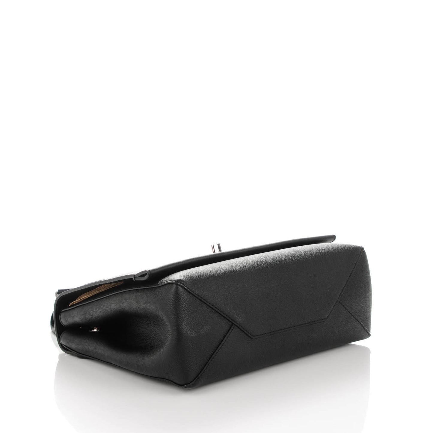 Soft Calfskin Lock Me II Black