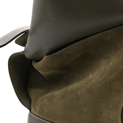 Bottega Veneta Calfskin Suede Maxi Intrecciato Arco 75 Olive Oil 15 of 16