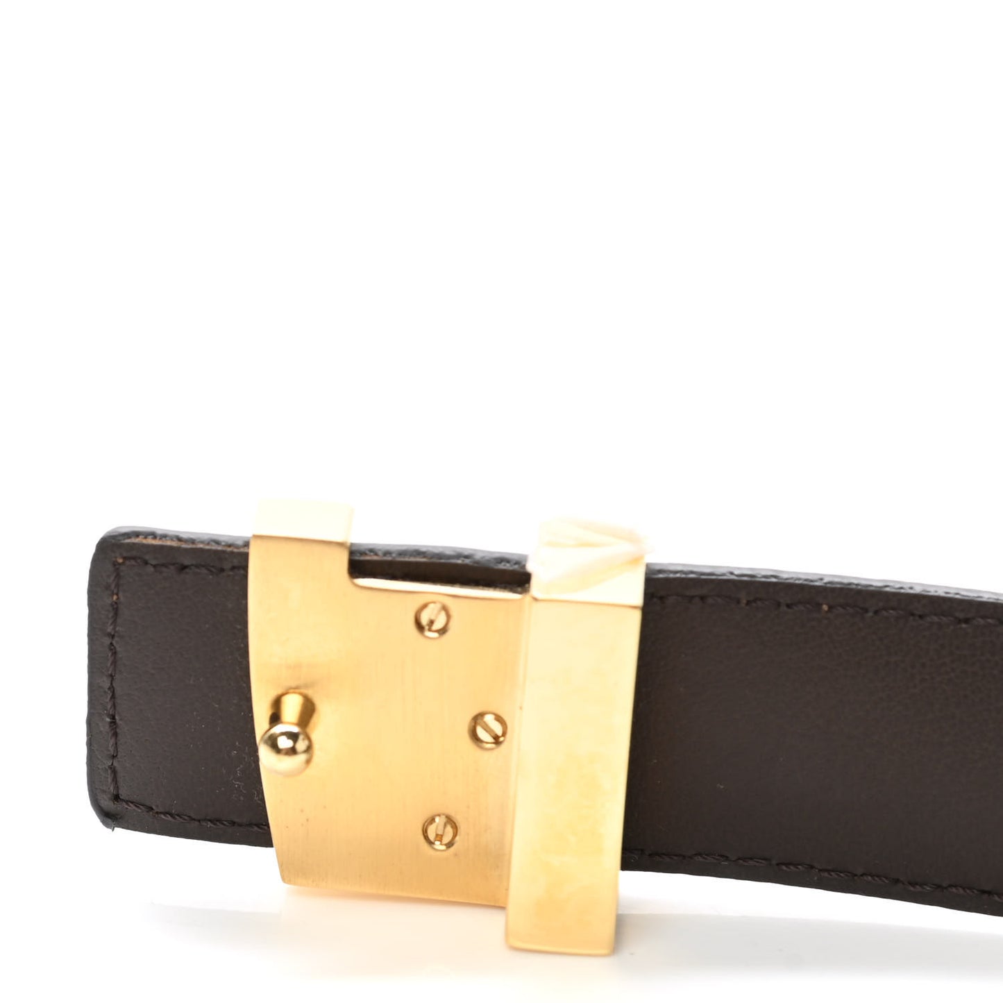 Mini Damier Ebene 25mm LV Initiales Belt 90 36