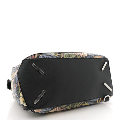 Loewe X WILLIAM MORRIS Calfskin Puzzle Bag Black Multicolor 4 of 12