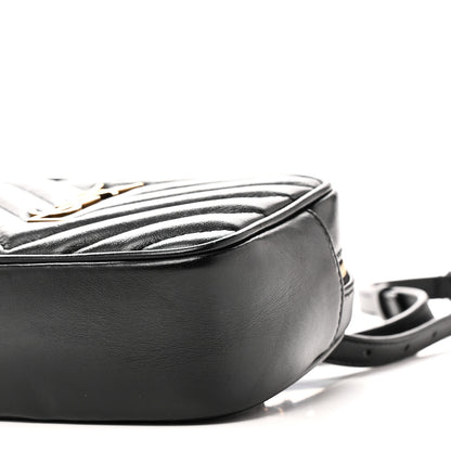 Saint Laurent Calfskin Matelasse Monogram Lou Belt Bag Black 10 of 10