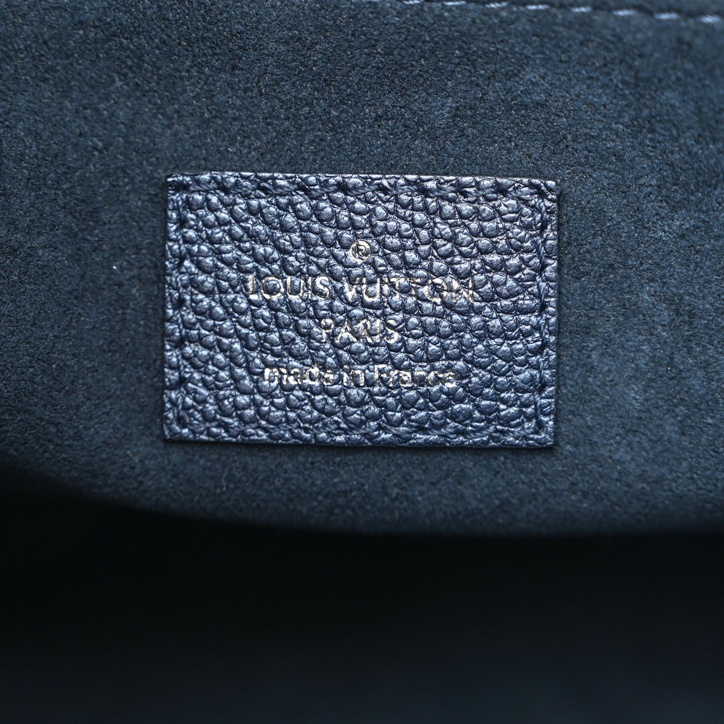 Metallic Empreinte Monogram Giant Onthego PM Navy Nacre