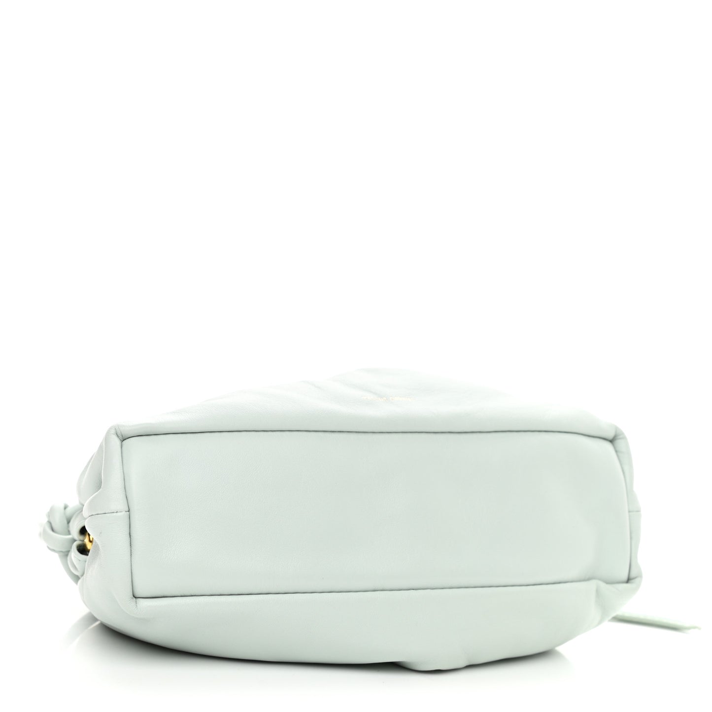 Lambskin Mini Cloud Clutch Seafoam