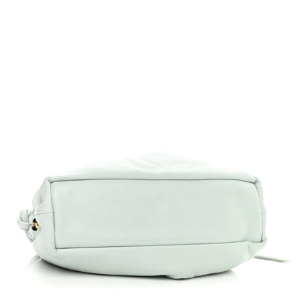 Mansur Gavriel Lambskin Mini Cloud Clutch Seafoam 3 of 8