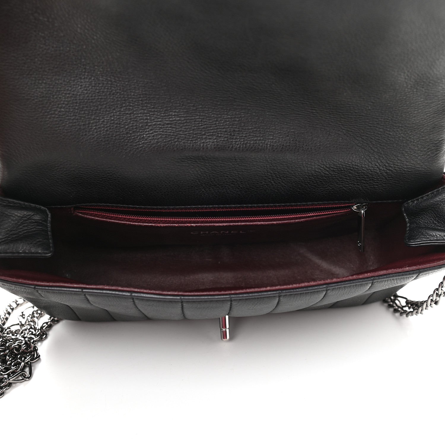 Chanel Calfskin Quilted Multi Chain Flap Black 5 of 9