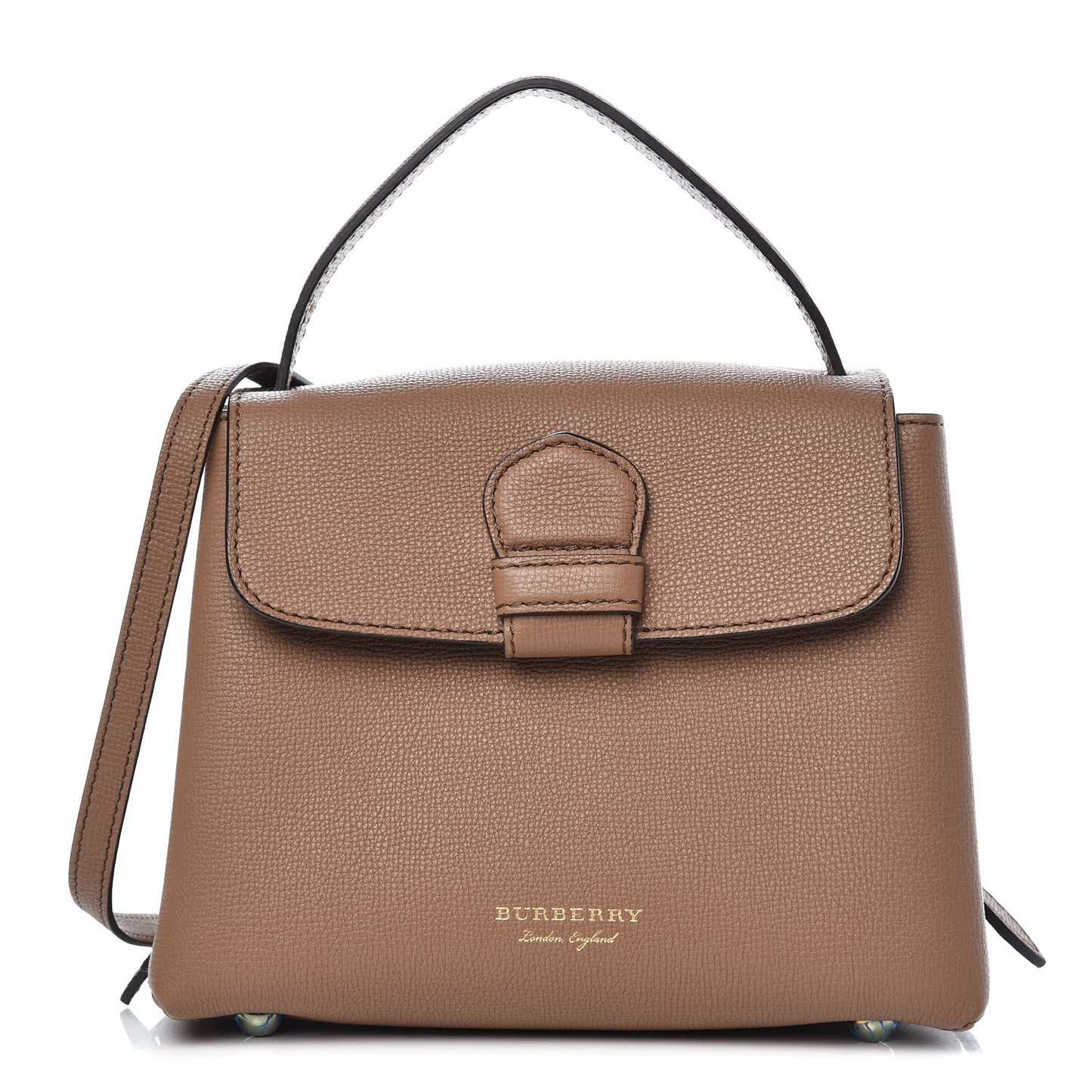 Derby Calfskin House Check Small Camberley Dark Sand