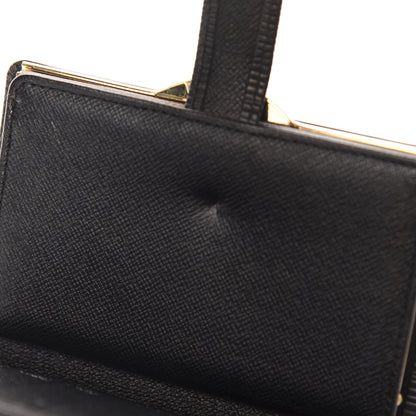 Louis Vuitton Epi French Purse Wallet Black 6 of 7