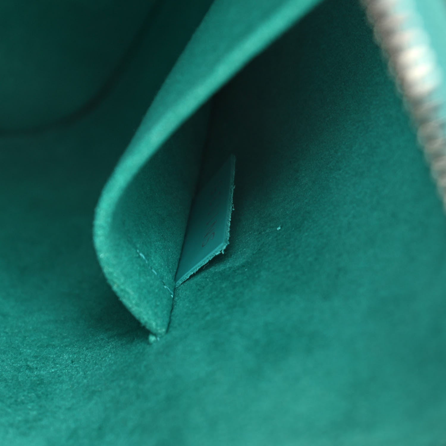 Louis Vuitton Epi Alma BB Turquoise 7 of 11