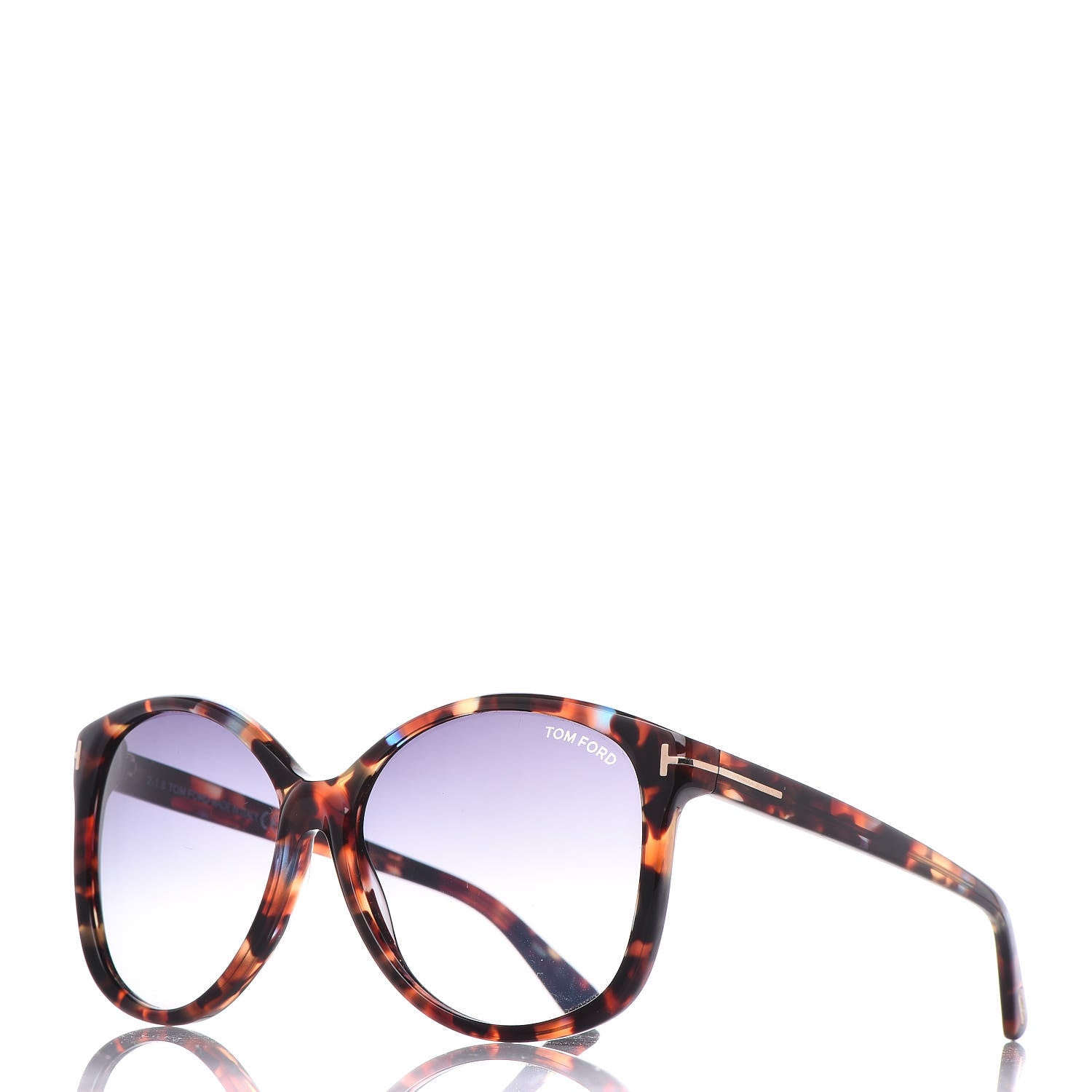Tom Ford Alicia TF275 Sunglasses Havana Brown 1 of 6