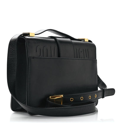 Christian Dior Smooth Calfskin 30 Montaigne Flap Bag Black 3 of 8