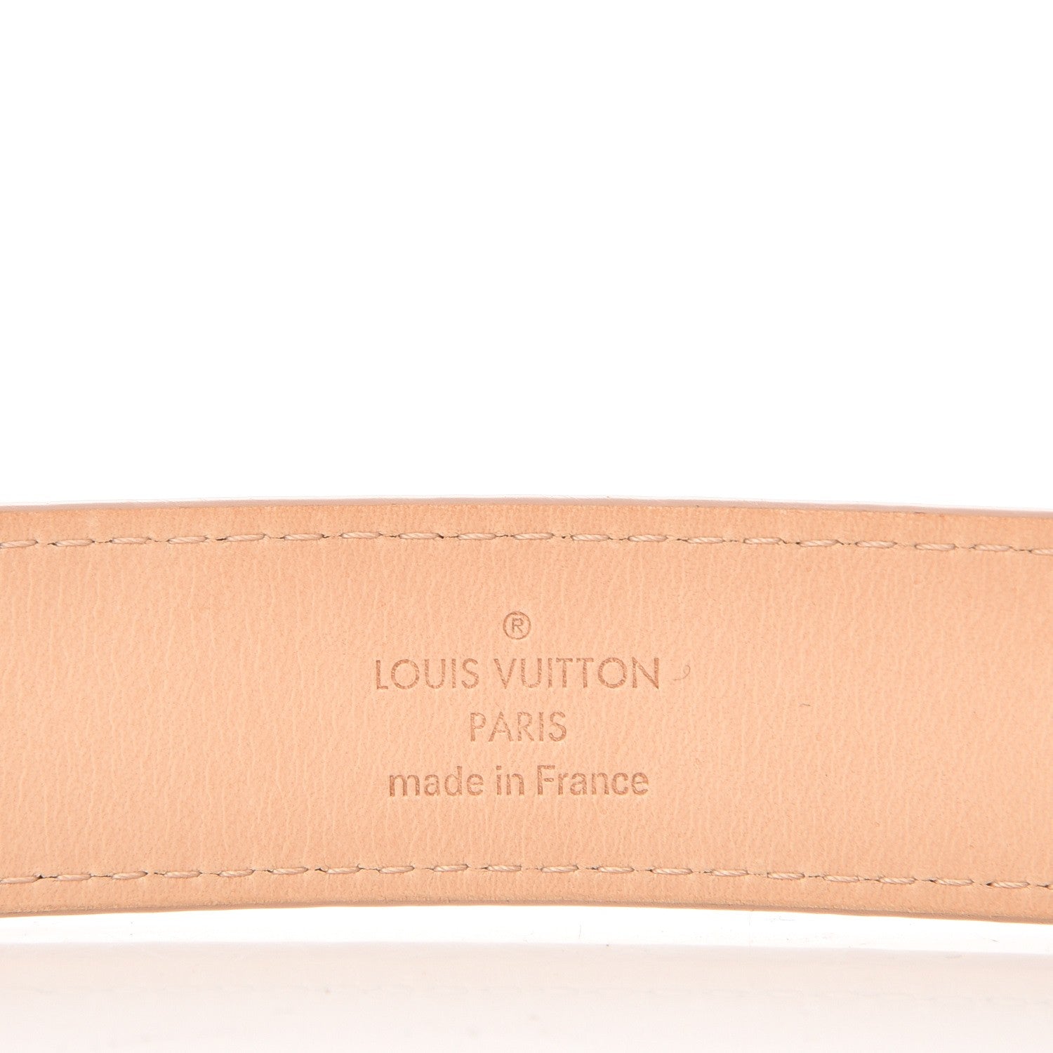 Louis Vuitton Vernis Mini 25mm Belt 85 34 Beige Poudre 9 of 15