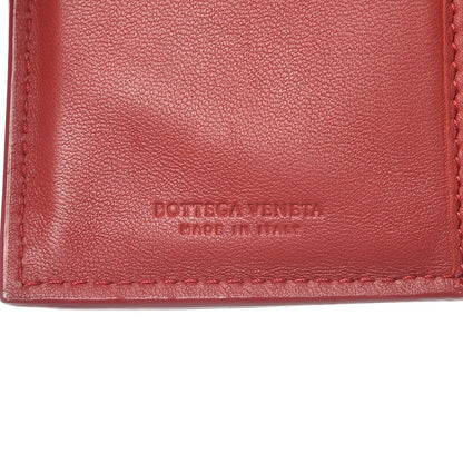 Bottega Veneta Nappa Intrecciato French Wallet China Red 7 of 12