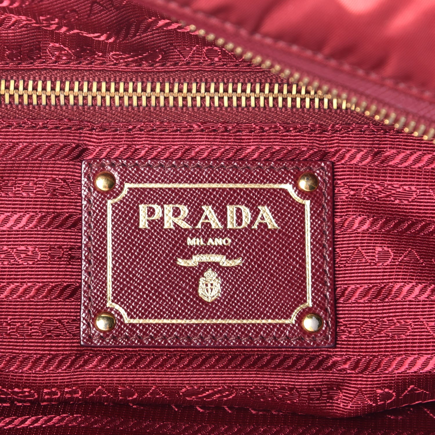 Prada Tessuto Nylon Saffiano Duffel Porpora 6 of 8