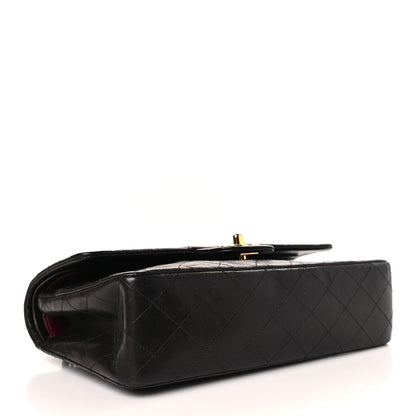 Chanel Lambskin Quilted Medium Double Flap Black 4 of 9