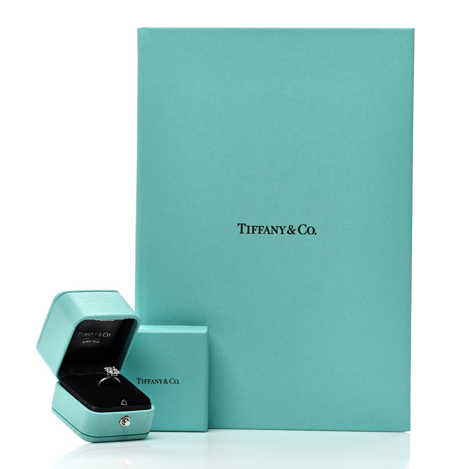 Tiffany Platinum Diamond 1.77ct True Engagement Ring 49 5 7 of 7