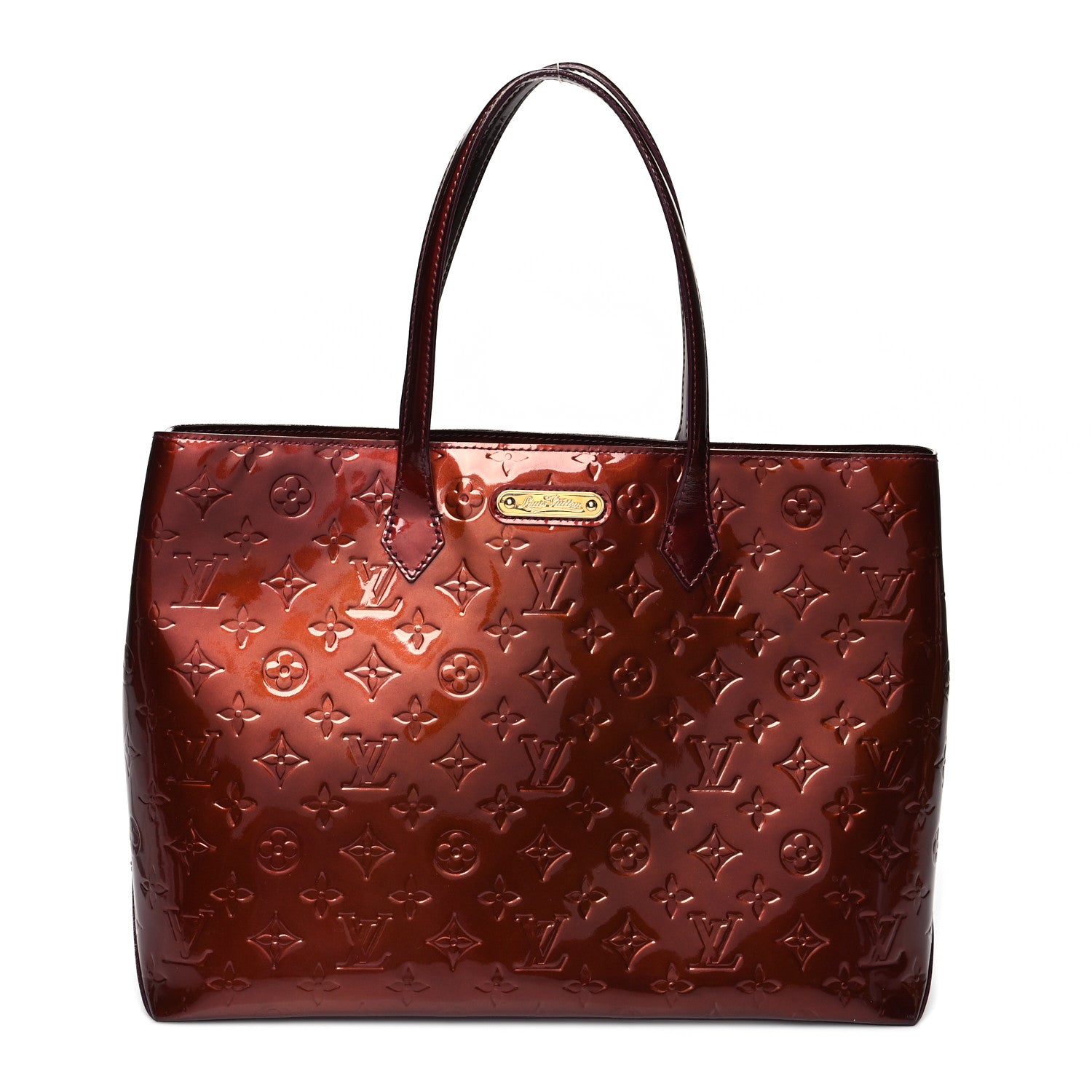 Louis Vuitton Vernis Wilshire MM Rouge Fauviste 1 of 12