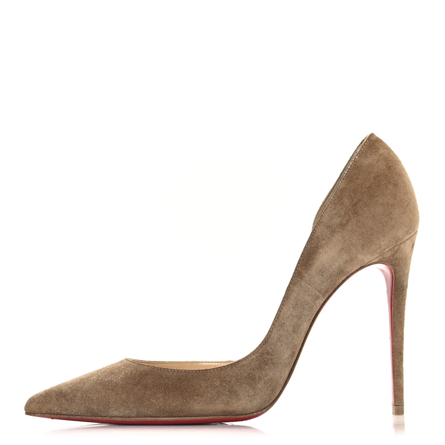 Veau Velour Iriza 100 Pumps 37.5 Cappucino