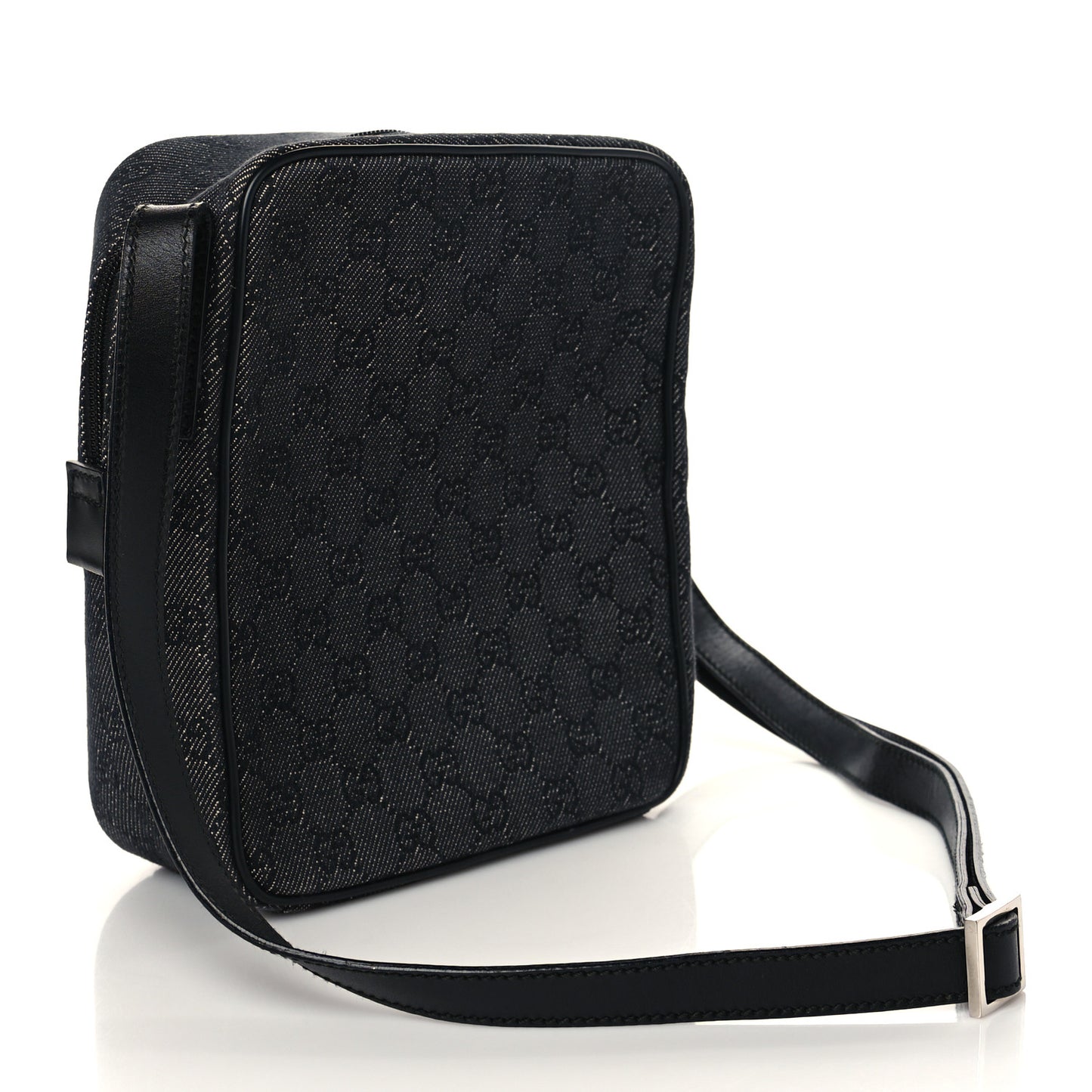 GG Monogram Flight Small Crossbody Bag Black
