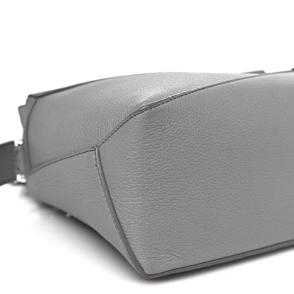 Loewe Soft Grained Calfskin Small Puzzle Edge Bag Pearl Grey 8 of 9